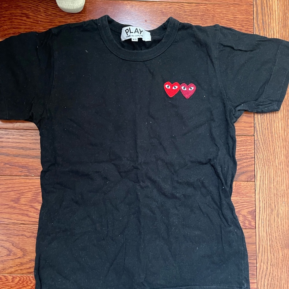 Play Comme Des Garcons Tshirt Worn Once Perfect Condition. Unisex Tshirt